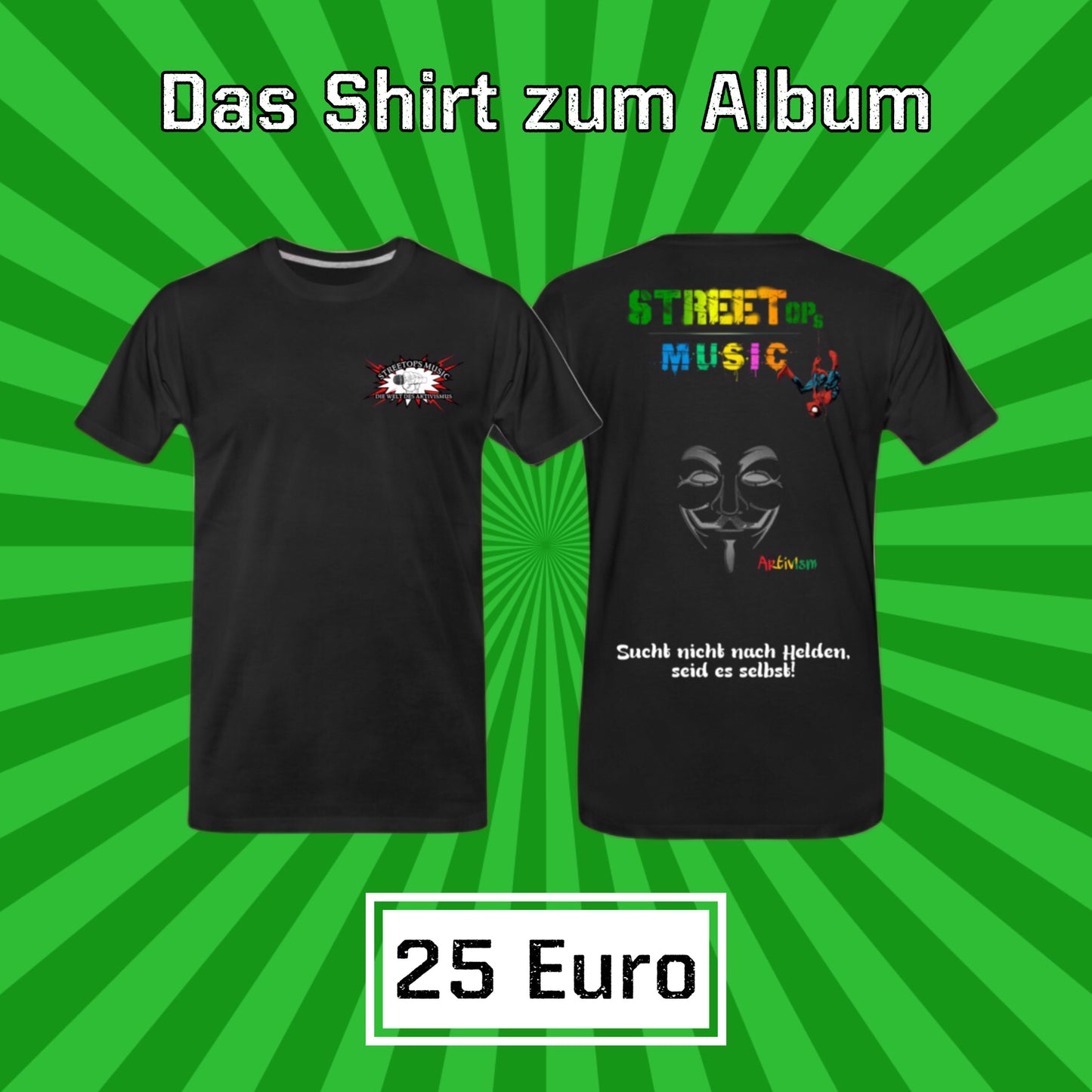 T-Shirt "Die Welt des Aktivismus"