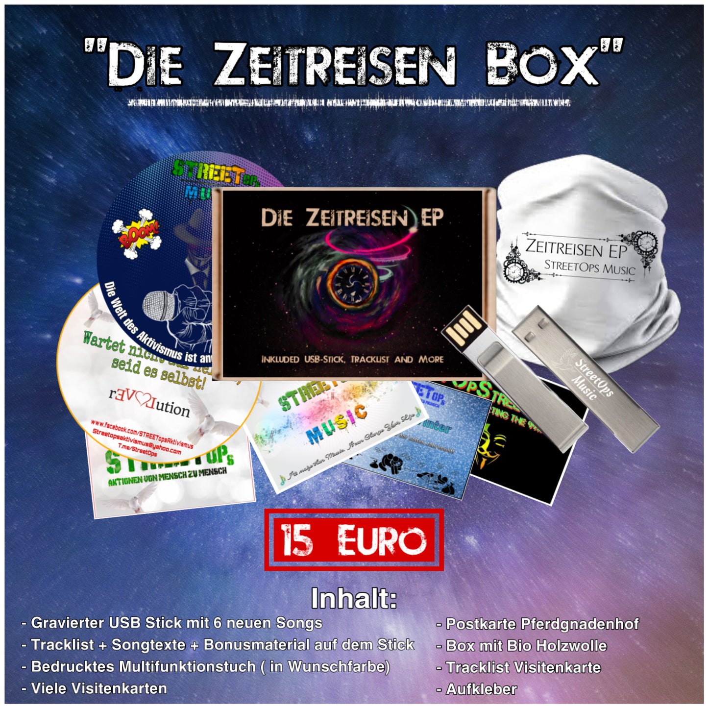 Zeitreisen EP (USB-Stick/Box)